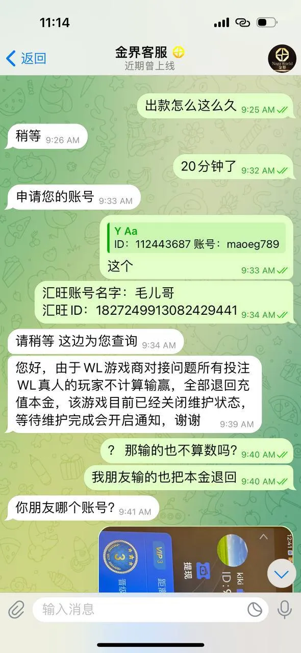 金边金界Naga黑平台曝光